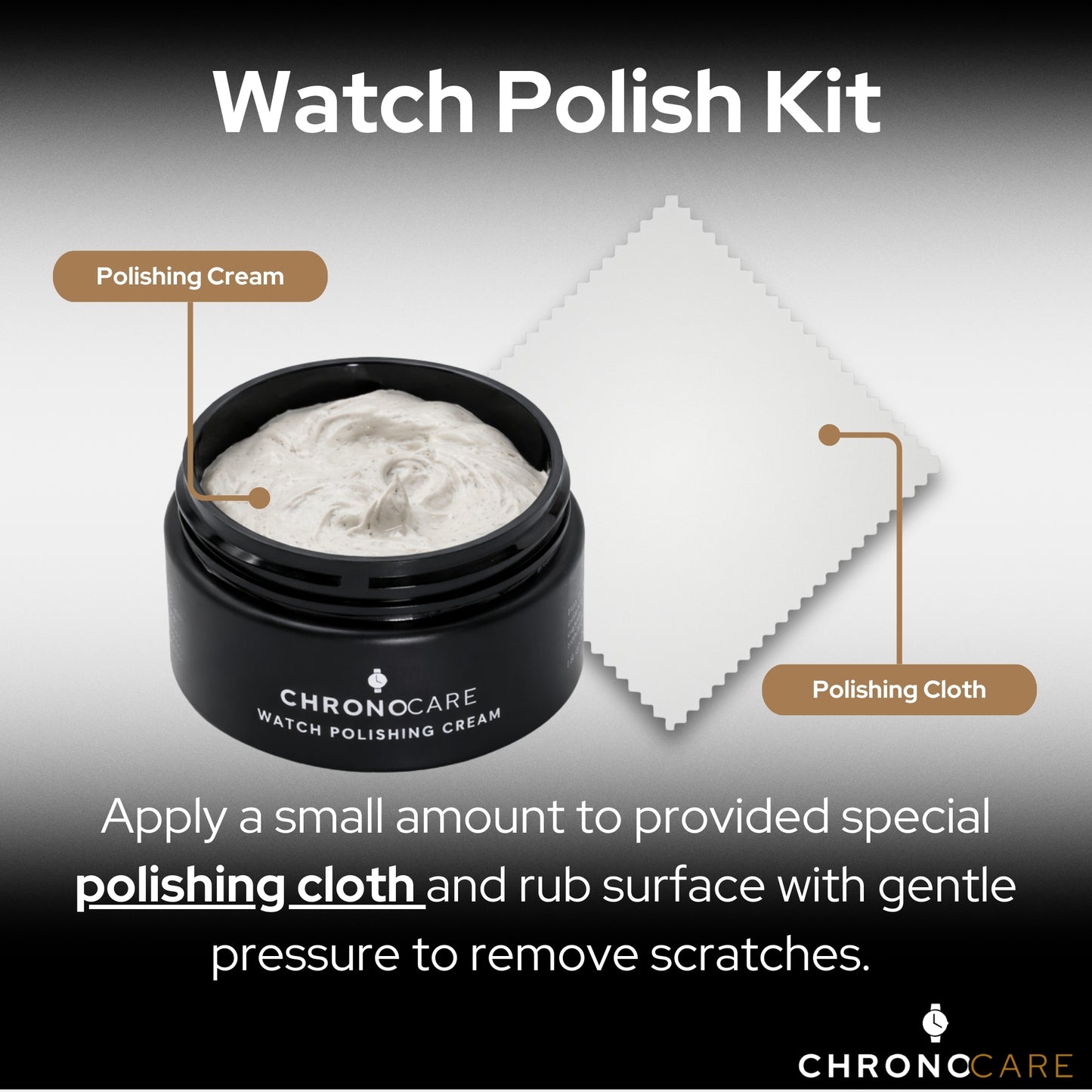 Watch Polishing Cream - Remove Light Scratches & Restore Shine