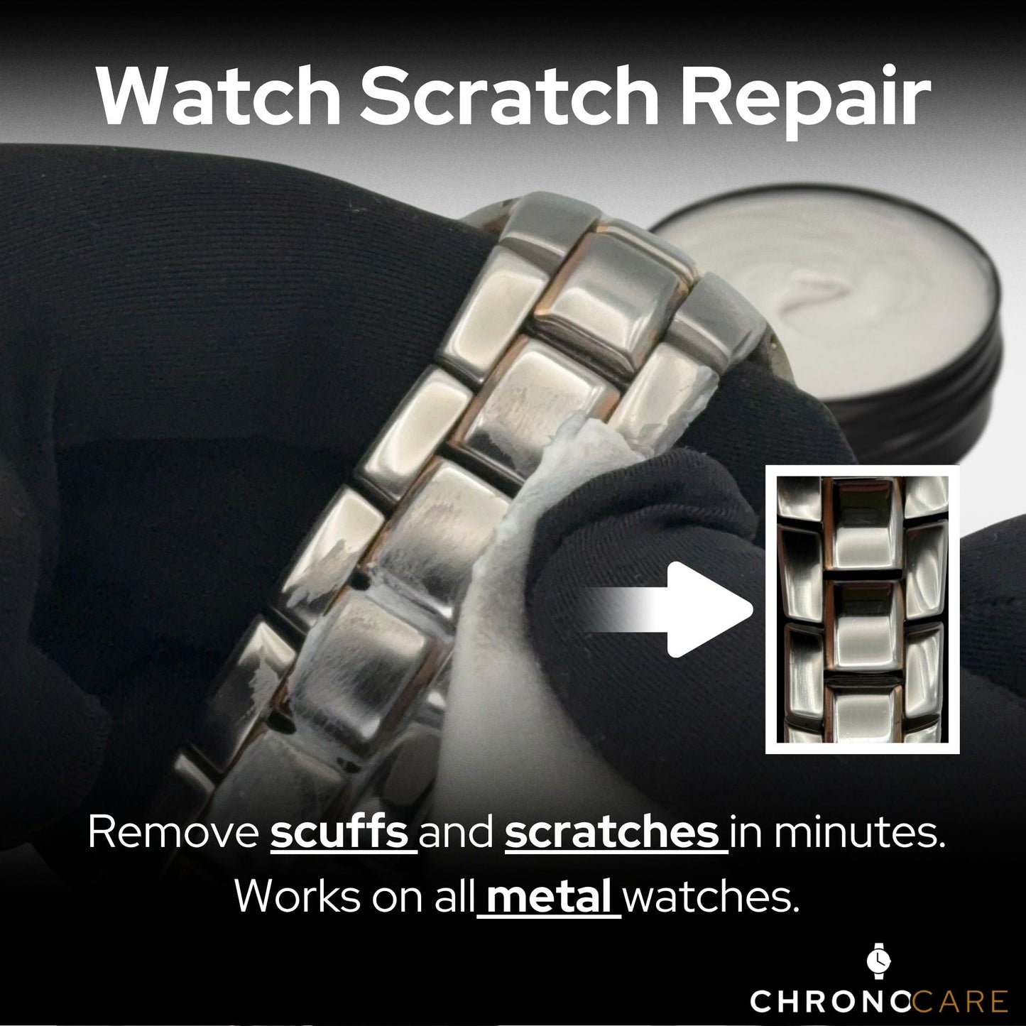 Watch Polishing Cream - Remove Light Scratches & Restore Shine