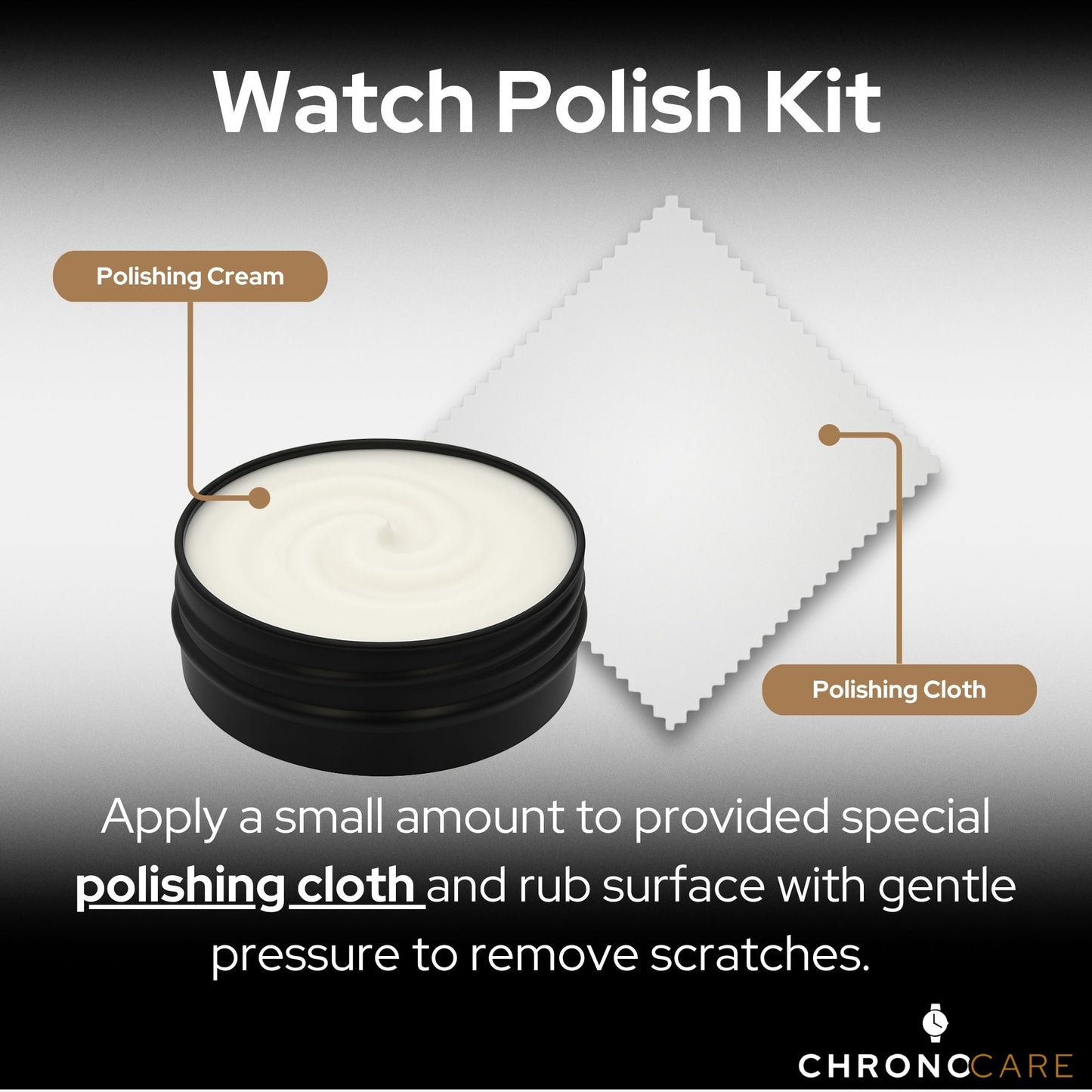 Watch Polishing Cream - Remove Light Scratches & Restore Shine